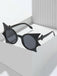 Schwarz Halloween Fledermaus Flügel Gothic Sonnenbrille