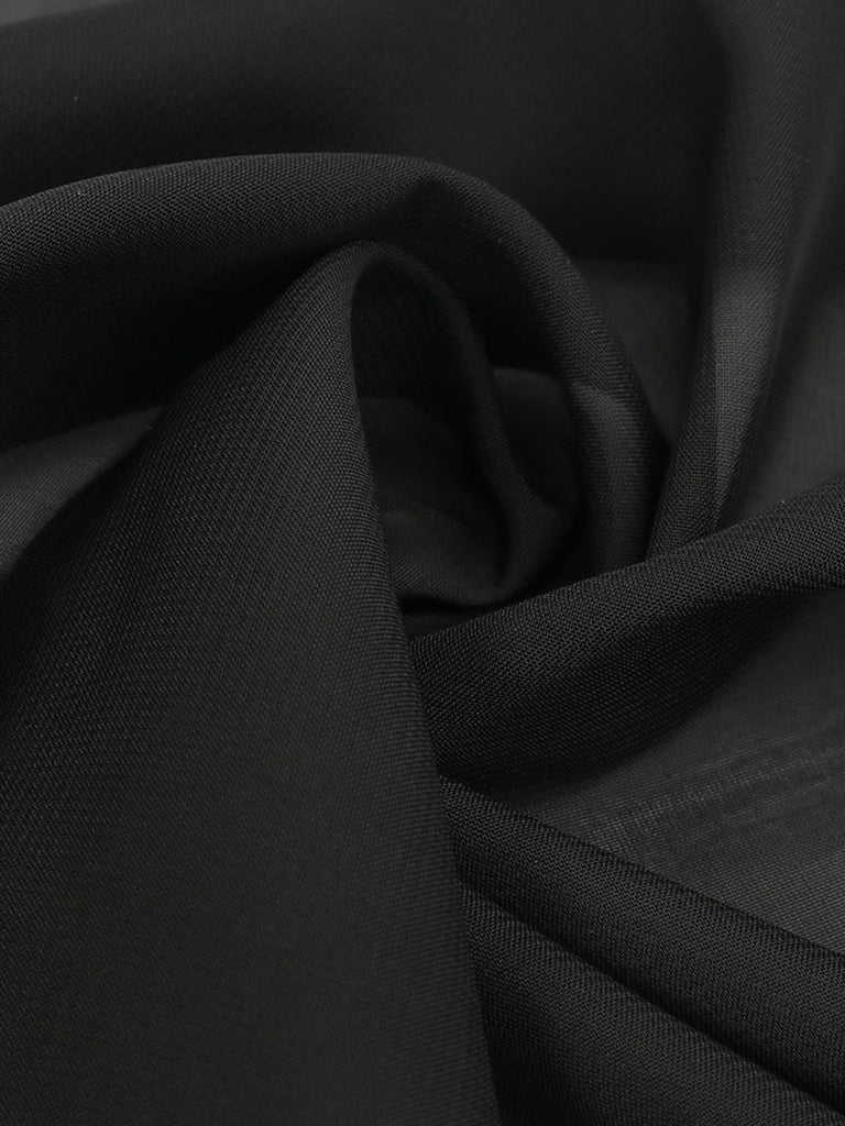 Schwarz 1940er Gothic Wicked-Inspiriert Elphaba Blumen Hexenkleid