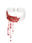 Halloween Gothic Blut Tropfen Quaste Halskette