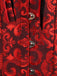 Rot Steampunk Gothic Spitze Überbrust Korsett