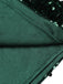 Grün 1960er Pailletten Schulterfrei Bleistift Kleid