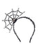 Schwarz Halloween Solide Spinnennetz Stirnband
