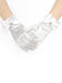 Vintage Perle Bogen Dekor Exquisite Handschuhe
