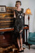 GOLD SCHWARZ 1920ER FRANSEN PERLEN VINTAGE KLEID