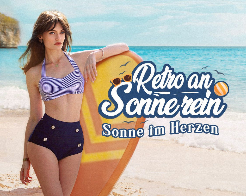 Vintage Waves: Entdecken Sie Retro-Bademode aus den 1930er bis 1980er Jahren
