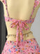 40er Bikini-Set mit Ditsy-Blumen und Rüschen
