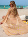 50er Bikini-Set & Cover-Up mit Neckholder und Print