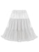 Schwarzer 50er Petticoat mit Rüschen