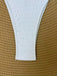 Goldes 60er Bikini-Set mit Triangle und gerippt