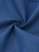 Blaues, trägerloses Jeanskleid im Westernstil der 1960er Jahre mit Spaghettiträgern – Vintage-Kleid, Retro-Mode