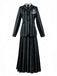 1940er Mittwochsakademie Streifen Uniform Kostümset