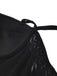Schwarz 1980er Gothic Halloween Punk Nieten Leibchen