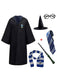 1970er Halloween Zaubererschule Kapuze Robe Kostüm Set