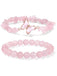 Kristallperlen Schmetterling Charm Armband Set
