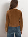 Braun 1970er Wildleder Taste Tasche Jacke