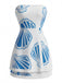 2PCS 1970er Boho Muschel Bandeau Top & Shorts Set