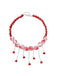 Halloween Blutstropfen & Perle Quaste Halskette