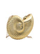 Metallisch Muschel Clutch Kettentasche