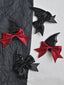 Vintage Gothic Bogen Leder Haarspange