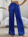 1970er Pailletten Loose Flowy Weites Bein Hosen