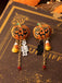 Halloween Kürbis Schädel Chain Legierung Ohrringe