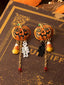 Halloween Kürbis Schädel Chain Legierung Ohrringe