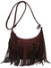 Vintage Boho Quaste Suede Umhängetasche