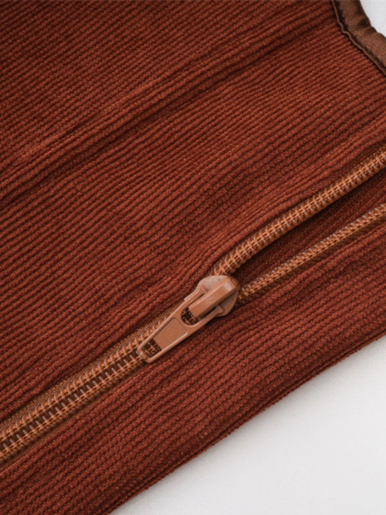 1980er Suede Bogen Schnürung Korsett