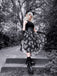 HALLOWEEN GOTHIC STEAMPUNK SPITZENKLEID