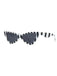 Klassiker Vintage Streifen Cat Eye Sonnenbrille