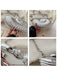 Metallisch Muschel Clutch Kettentasche