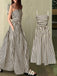 Schwarz & Creme 1950er Spaghetti Gurt Streifen Kleid