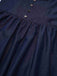 Blau 1960er Spaghetti Träger Gerafft Mini Kleid