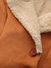 Vintage 1970er Revers Ausgestellter Saum Suede Jacke