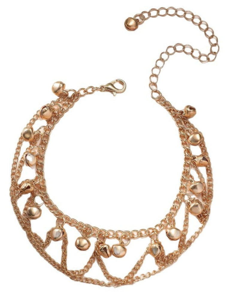 Golde Schmuck mit Mehrlagig und Bell