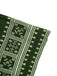 Grüne 70er Hose mit Spaghettiträger und Blumen-Print