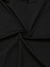 Schwarz 1950er Solide Spitze Strappy Nachthemd