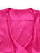 2PCS 1970er Feder Cuff Tie-Up Crop Top & Schlitz Hose
