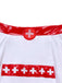 1980er Halloween Krankenschwester Kostüm Pyjama Set