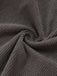 Grau 1940er Cord Weit-Bein Latzhose Jumpsuit