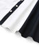 1950er Baumwolle Western-Inspiriert Stickerei House Star Kleid