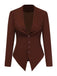 50er taillierter Blazer mit Knöpfen