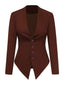 50er taillierter Blazer mit Knöpfen