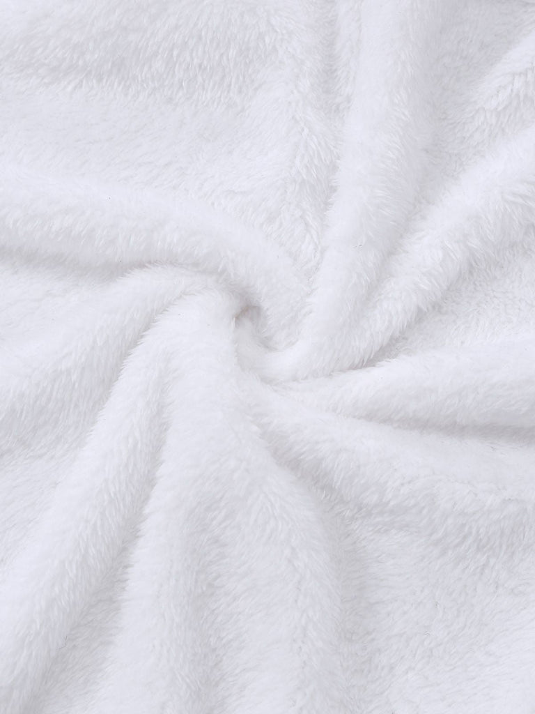 1960er Bogen Glocke Flauschiges Schwanzkaninchen Nachthemd