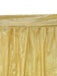 Gold 1980er Metallisch Wickel Bogen Cover Up