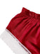1950er Halter Spitze Satin Pyjama Set