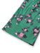 Grün 1940er Blumen Drucken Weitbeinig Jumpsuit