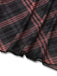 Braun 1930er Plaid Suspender V-Ausschnitt Schlank Maxi Kleid
