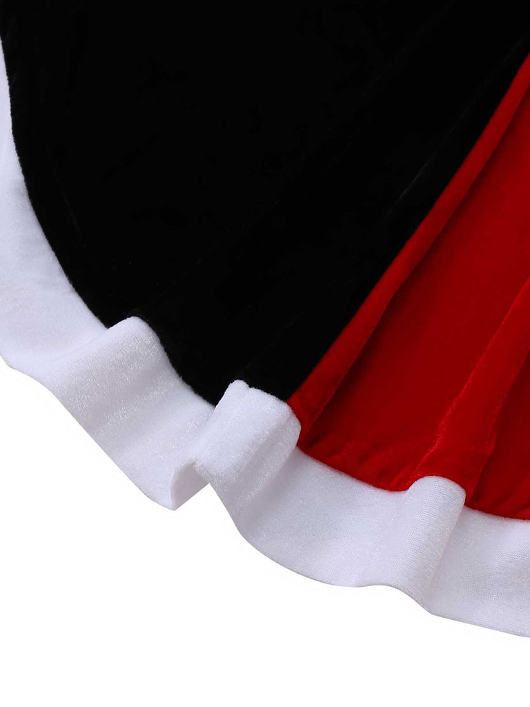 1930er Herzkönigin Kostüm Halloween Kleid