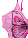1970er Schmetterling Spaghetti Träger Schnürung Bikini Set